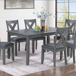 BRAND NEW 7PC DINNING TABLE SET $480