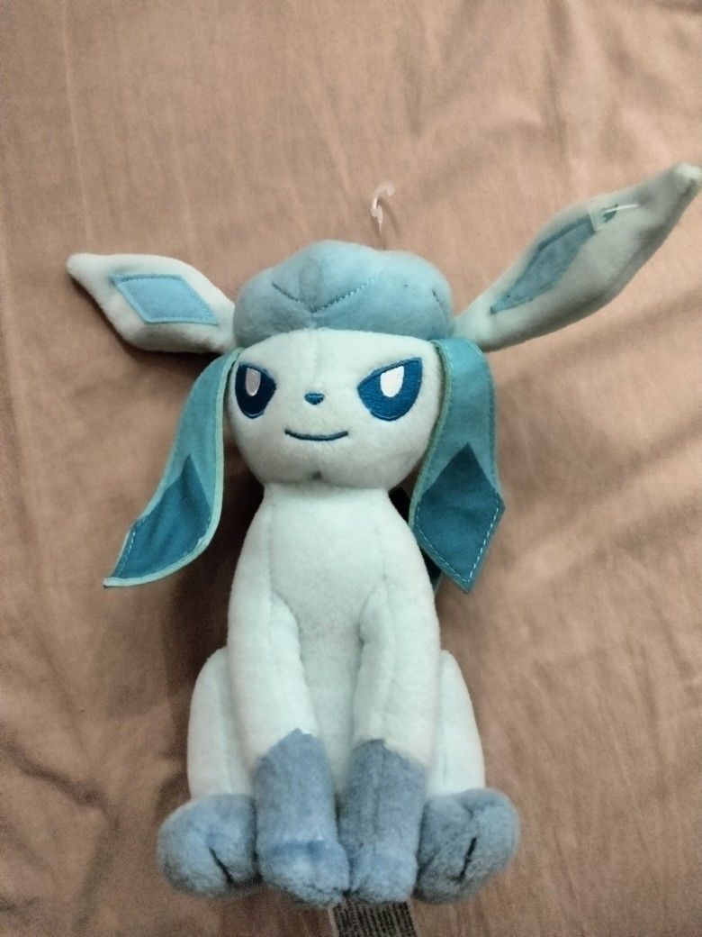 Glaceon Pokemon Plushie