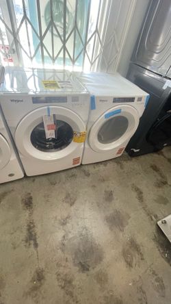 Washer and dryer set