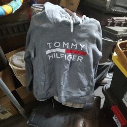 Funnel Neck Sweatshirt Sz L