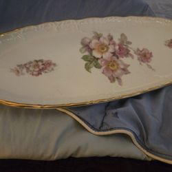 Vintage Porcelain Serving Platter