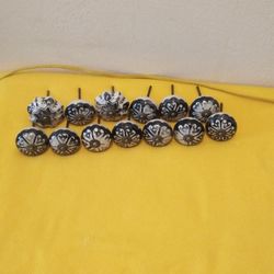 (13) RARE DRESSER DOOR KNOBS