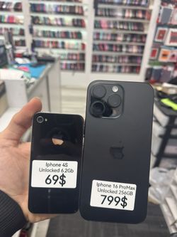 Iphone 16 Pro Max Unlocked 256GB Black