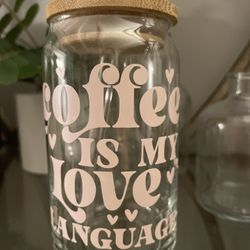 Beer Glass Can 16oz