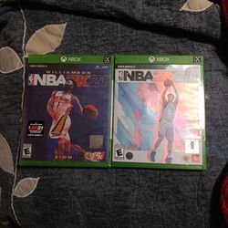 NBA 2k21 And 2k22 Brand New Unopened In Game Case 