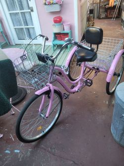 Trike pink 1 speed