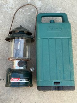 Coleman Two Mantle Propane Lantern with Case
