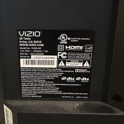 VIZIO E480i-B2 48” 1080p Full HD LED Smart TV – Great Condition!