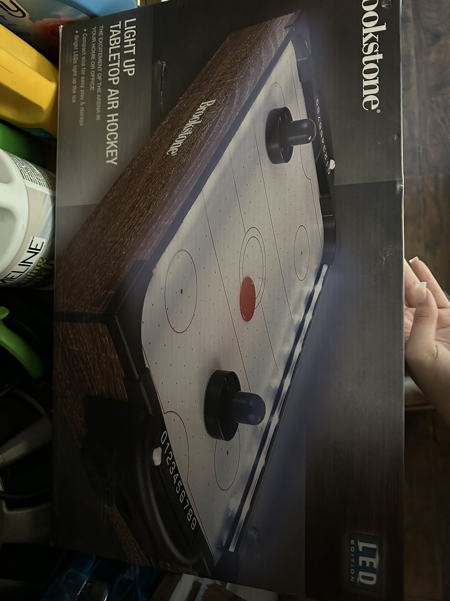 Miniature Pool Table And Air Hockey