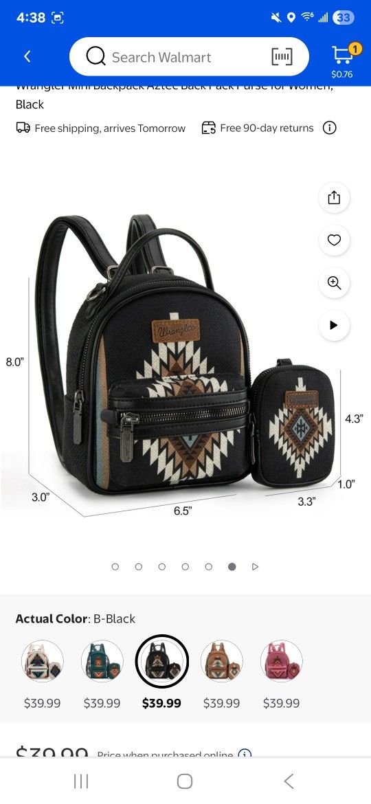 Wrangler Small Bag Backpack