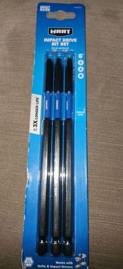 Hart Impact Driver Extension Bit Set