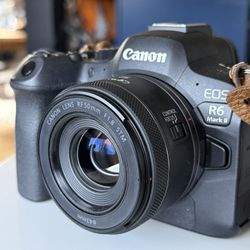 Canon R6 Mark ii Mirrorless Camera Body ( Add On Lens $1650 ) 
