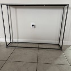 CB2 Metal Console Table