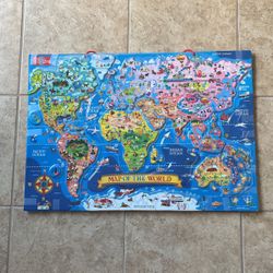 Map Of The World Puzzle 