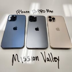 iPhone 12 Pro Max 256gb Unlocked | Mission Valley Store 