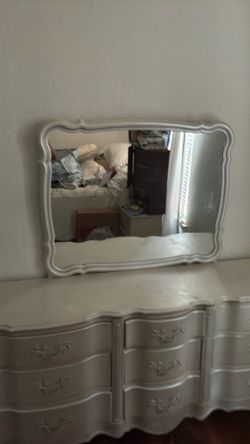 French Provencial Wooden Dresser ( $300 )