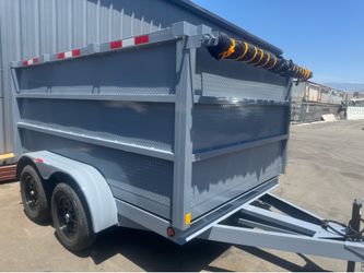 8 x 10 x 4   Dump   Trailer