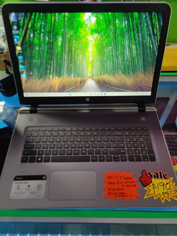 Deal of the Day - HP Pavilion 17.3" Display Laptop - Full Specs in Picture.
Miracle Touch Computers
Shop A50
Beach Blvd flea market
Jacksonville