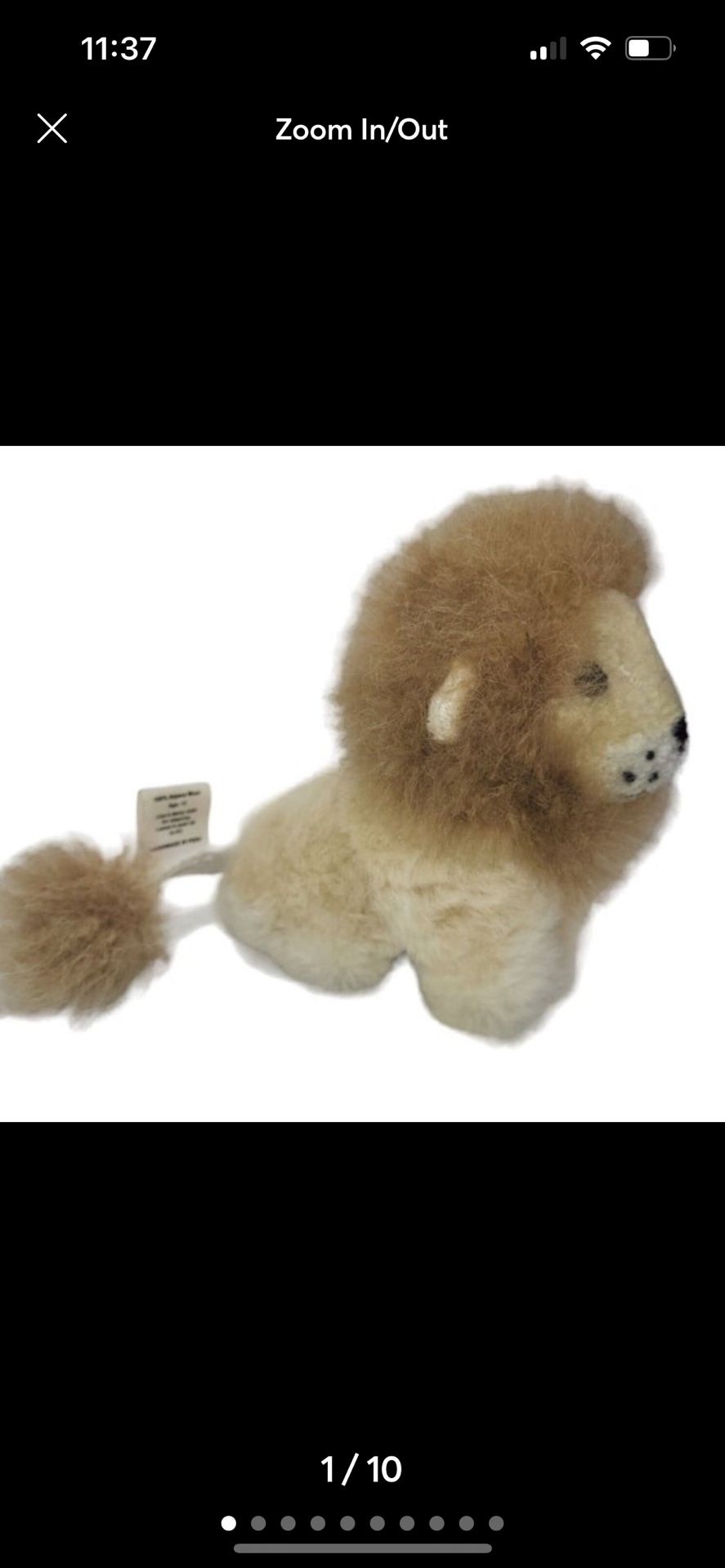 Alpaca Wool Lion plushy
