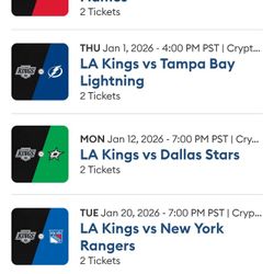 LA KINGS TICKETS!!! Section 113 #GKG