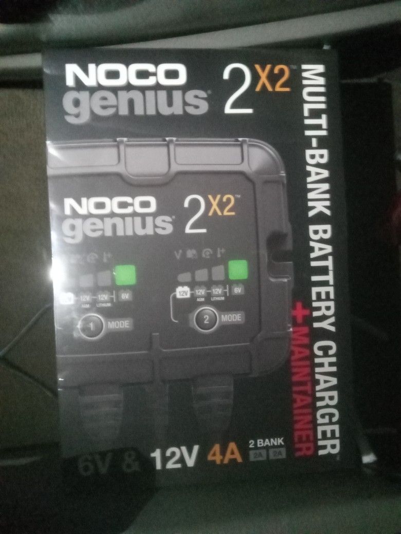 Noco Genius 2x2 MultiBank Battery Charger