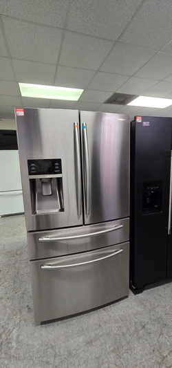 Samsung 4‑Door French Door Fridge – Stainless, Water & Ice