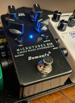 Bass Pedals (DemonFx overdrive, compressor, EQ, and fuzz)