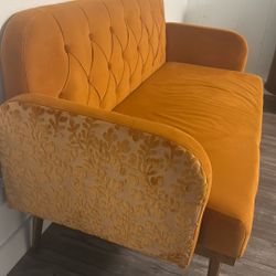 Velvet Loveseat