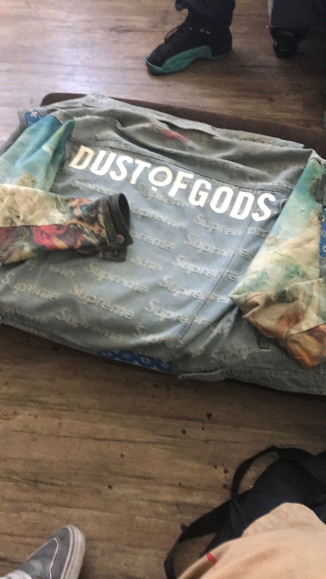 Louis. Vuitton And Supreme Dust Of Gods Jacket