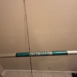 One Pretty Much Brand New Fishing Poles 