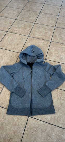 Lululemon Scuba Hoodie Heathered Gray Size 6