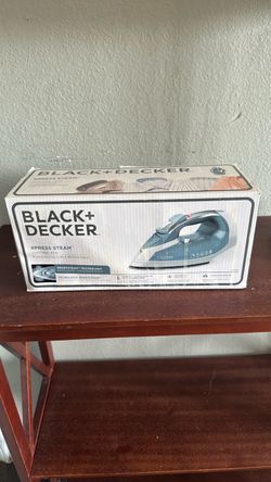 Black and decker iron