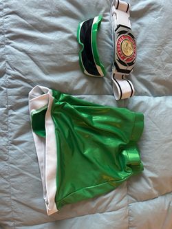 Spirit Halloween Mighty Morphing Power Rangers Adult Green Ranger Costume