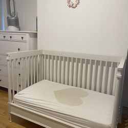 Restoration Hardware 3-in-1 Spindle Crib Toddler Bed