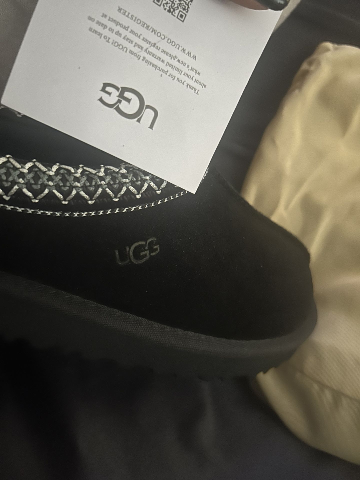 WORN ONCE tasman uggs