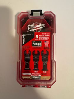Milwaukee Multi-Tool Oscillating Blade Kit (5-Piece) #2