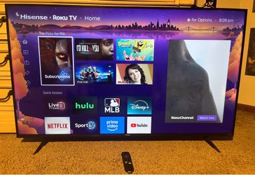 Hisense 55” Roku Smart TV