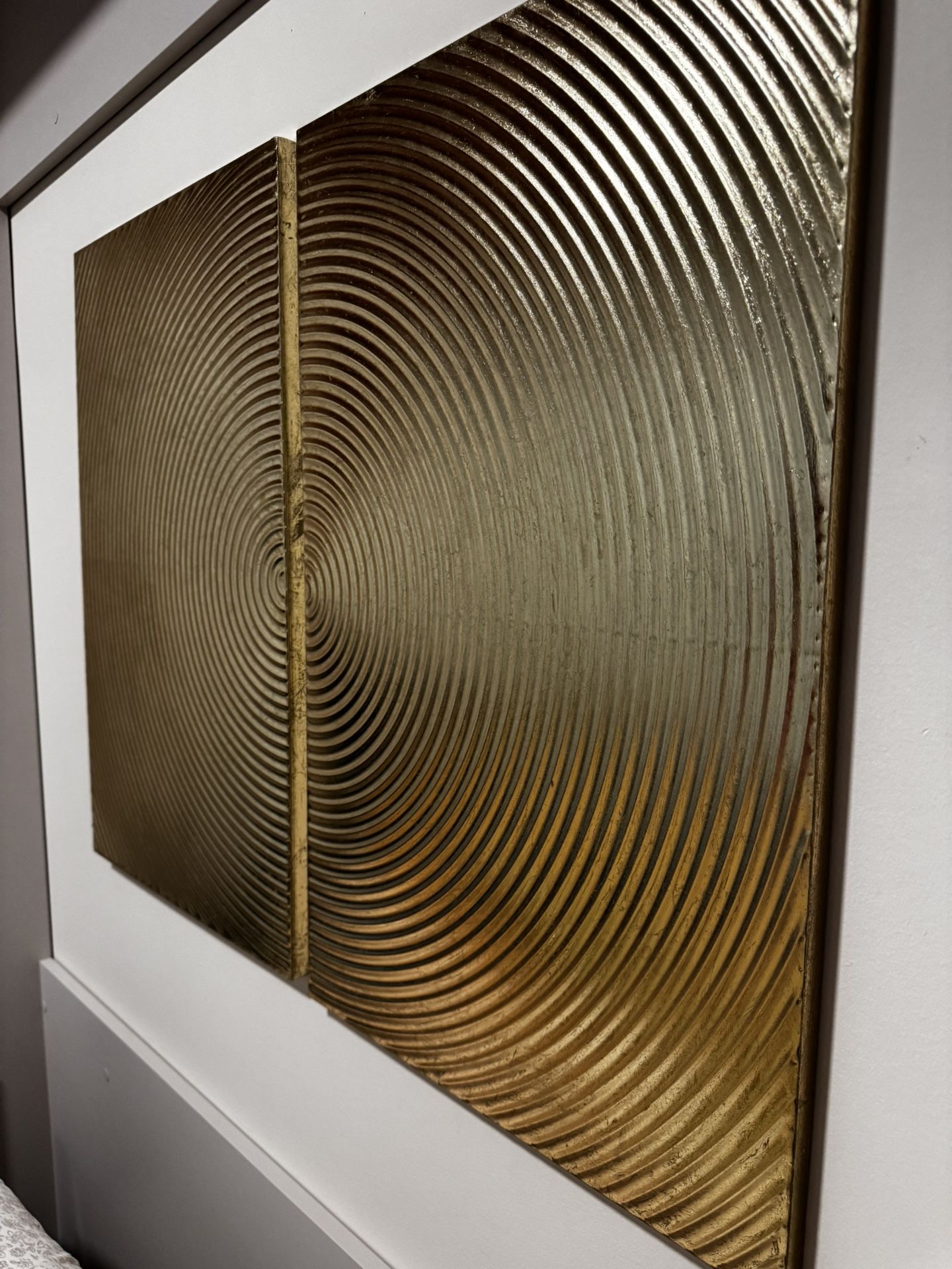 Gold Metal Wall Decor