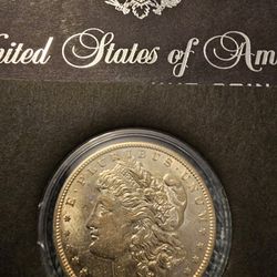 1921 Morgan Silver Dollar Uncirculated US Mint Coinage