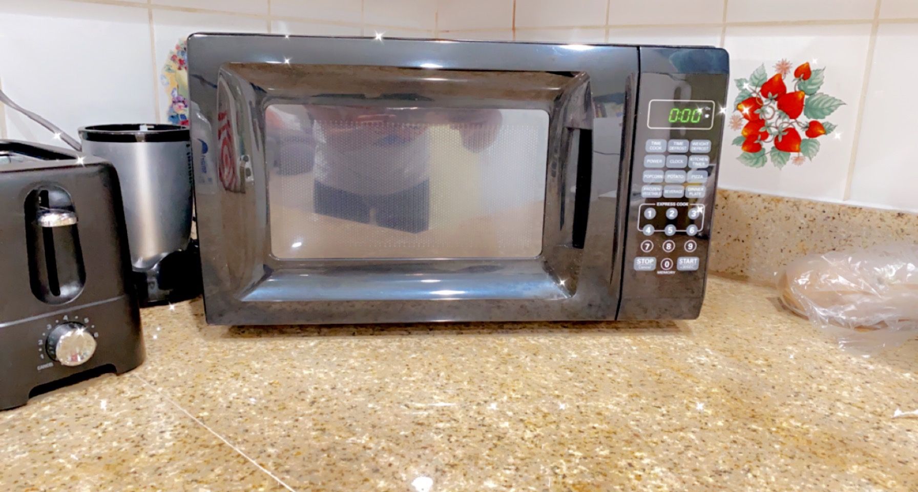 Nice Black Microwave 