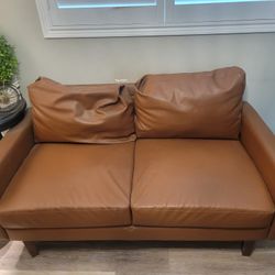 Small Pleather Couch