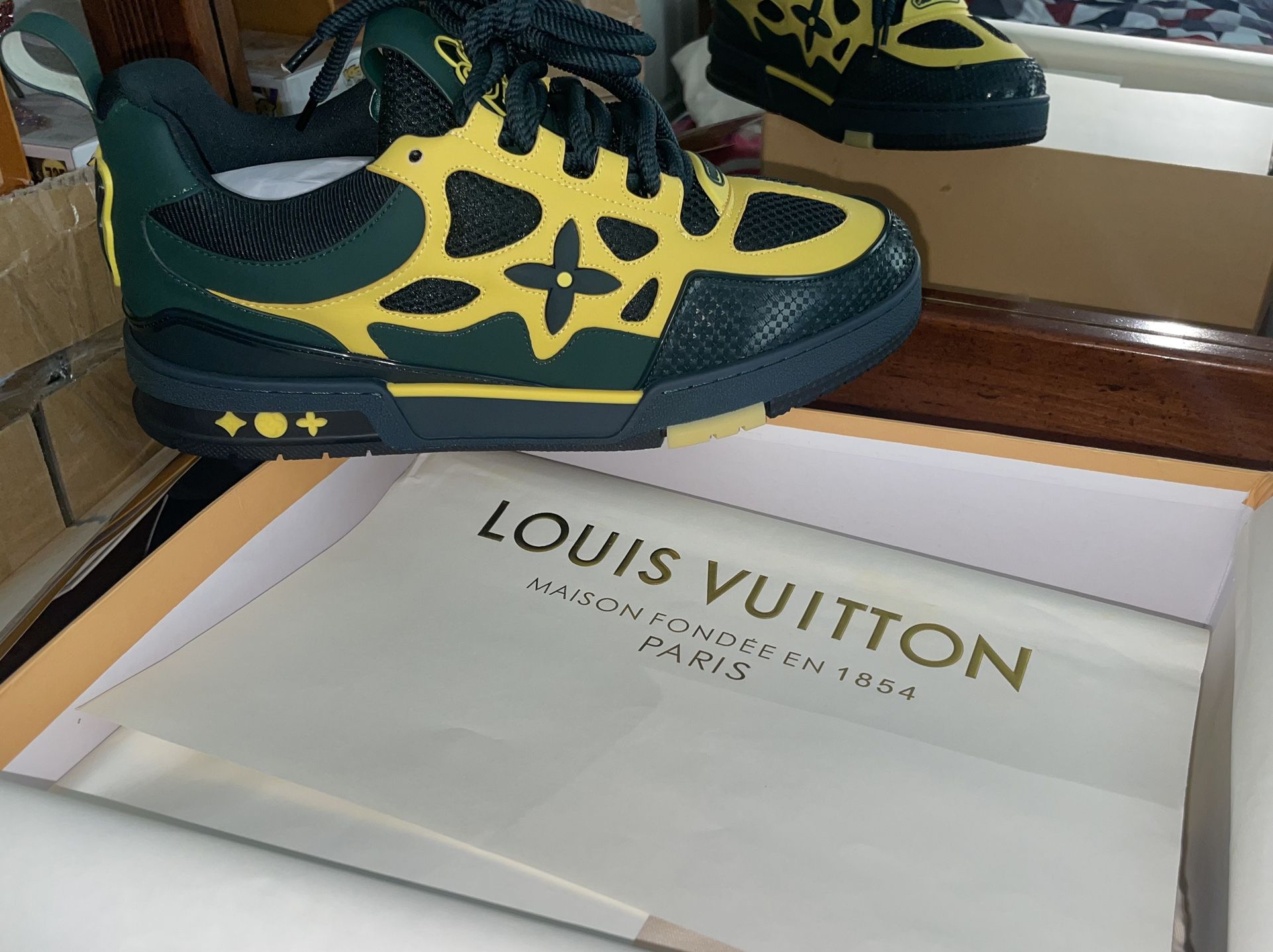 Louis Vuitton LV Skate Sneaker Grey for Sale in Miami, FL - OfferUp