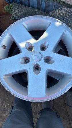 Jeep Alloy Wheel Rim Silver 5-Spoke