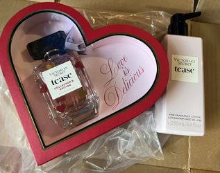 New Valentines Victoria Secret Limited Edition Tease 3.4oz Lotion 8.4oz Set $70