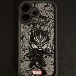 Black Panther iPhone 16 Case