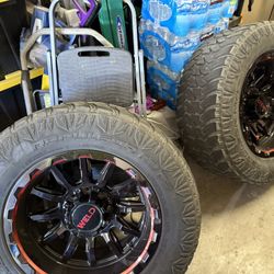 35-12.5R20 8lug Wheels 