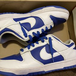 Nike Dunk Low Blue And White
