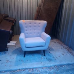 Light Grey Accent Chair