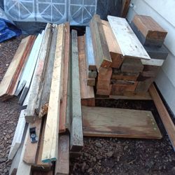 Beams And Posta Scrap Pile