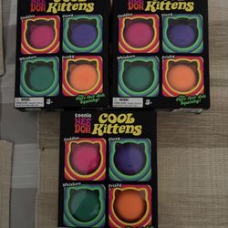 Needoh Cool Kittens (3 Boxes)